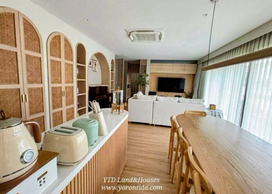 ให้เช่า บ้านเดี่ยว 2 ชั้น ในโครงการพิมนารา ศรีนครินทร์-บางนา บ้าน Modern Japanese Tropical