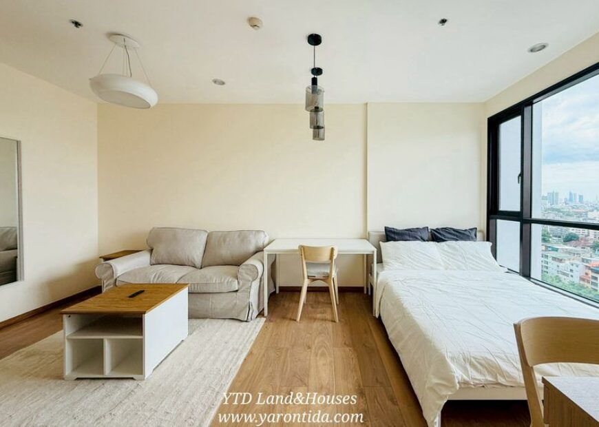 ขายคอนโด Fuse Sathorn-Taksin ใกล้ สถานีรถไฟฟ้าBTS วงเวียนใหญ่