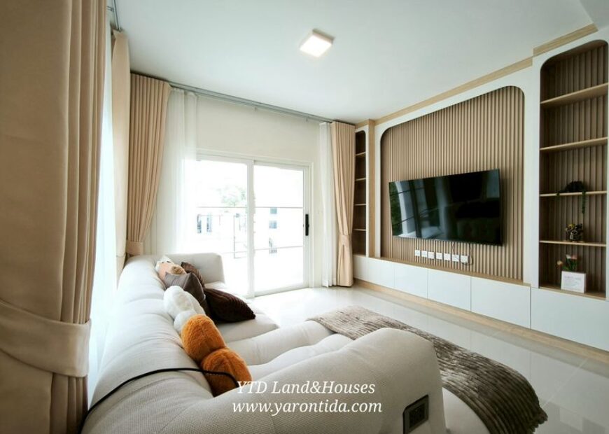 For rent, 2-story detached house, Villaggio 3 Srinakarin-Bangna