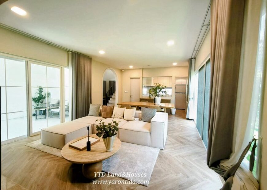 ให้เช่า บ้านเดี่ยว 2 ชั้น โครงการวิลลาจจิโอ 3 ศรีนครินทร์-บางนา