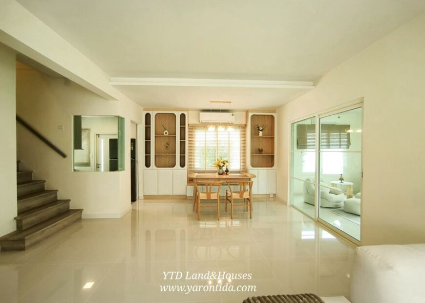 For rent, 2-story detached house, Villaggio 3 Srinakarin-Bangna