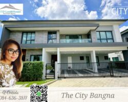 ให้เช่า บ้านโครงการ The City บางนา ไซส์ XXL