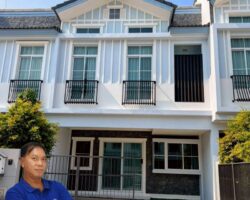 ให้เช่า ทาวน์โฮม 2 ชั้น ใกล้เมกา บางนา ทำเลดีที่สุดในย่านนี้ โครงการ Indy 2 บางนา-รามคำแหง 2