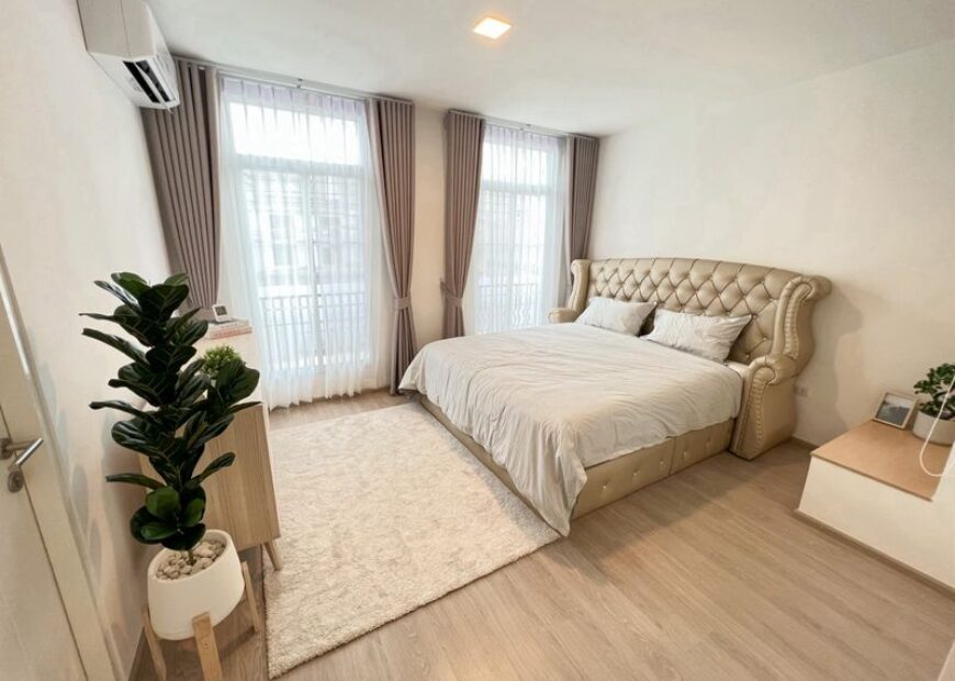 ให้เช่า ทาวน์โฮม 2 ชั้น ใกล้เมกา บางนา ทำเลดีที่สุดในย่านนี้ โครงการ Indy 2 บางนา-รามคำแหง 2