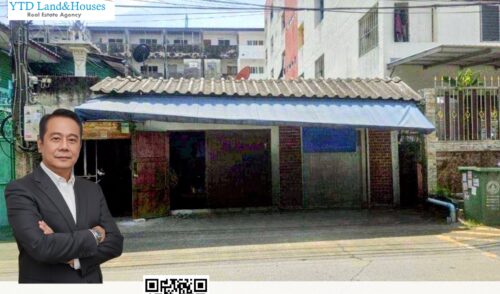 ขาย บ้านชั้นเดียว ย่านซอยชวาล1 ( ใกล้สี่แยก เทพารักษ์ )  สำหรับบุคคลที่ต้องการมองหาการลงทุน (หันหน้าทางทิศตะวันออก) ขนาดที่ดิน  ก x ย = 8 x 27.5 ม.  ราคาขาย 2.7 ลบ.