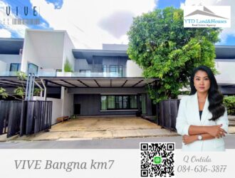 For rent VIVE Bangna km7 renting 75,000 baht/month (Fully furnished)
