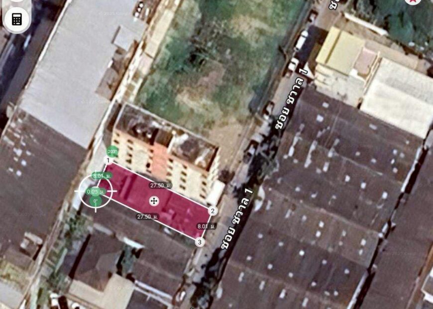 ขาย บ้านชั้นเดียว ย่านซอยชวาล1 ( ใกล้สี่แยก เทพารักษ์ )  สำหรับบุคคลที่ต้องการมองหาการลงทุน (หันหน้าทางทิศตะวันออก) ขนาดที่ดิน  ก x ย = 8 x 27.5 ม.  ราคาขาย 2.7 ลบ.