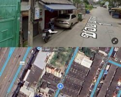 ขาย บ้านชั้นเดียว ย่านซอยชวาล1 ( ใกล้สี่แยก เทพารักษ์ )  สำหรับบุคคลที่ต้องการมองหาการลงทุน (หันหน้าทางทิศตะวันออก) ขนาดที่ดิน  ก x ย = 8 x 27.5 ม.  ราคาขาย 2.7 ลบ.