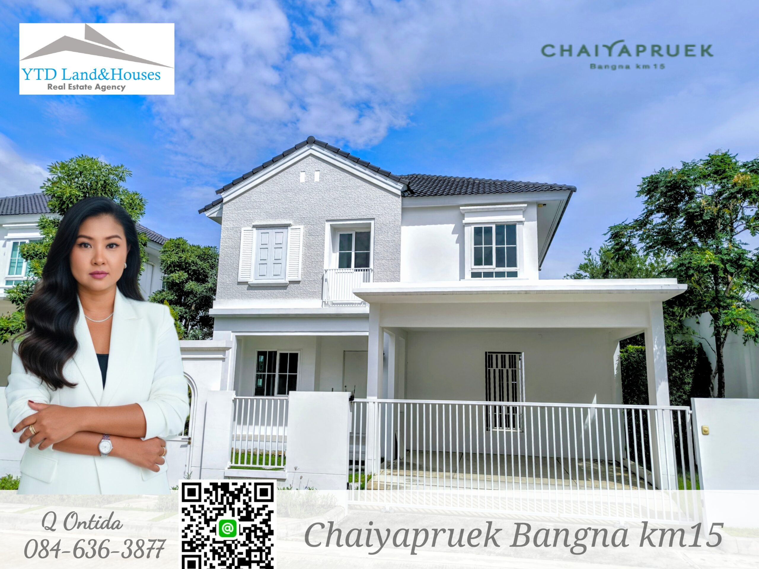 ขายบ้าน หมู่บ้านชัยพฤกษ์ บางนา กม.15 ราคา 9.7 ล้านบาท