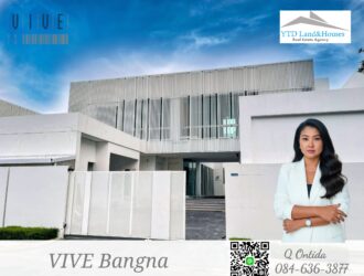 ขาย บ้านหรู วีเว่ บางนา VIVE Bangna บ้านเดี่ยว Super Luxury สไตล์ Modern Minimal ใกล้ MEGA บางนา. ราคา 42,000,000 บาท