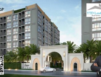 Condo for rent near BTS Bangna, only 1.3 km away. Cerocco Bangna 36 Condo, great location opposite Central Bangna, near MRT Yellow Line (Sri Eiam Station) only 4.7 km away. Beautiful and comfortable room, fully furnished.