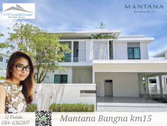 For rent beautifully furnished House Mantana Bangna KM.15