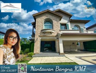 Luxury house for Rent Nantawan Bangna, 120,000 baht/month (Fully furnished)