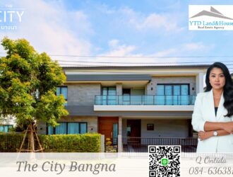 For Rent Private pool Villa, near Mega Bangna Modern Luxury, Brand new house, The City Bangna (new project)