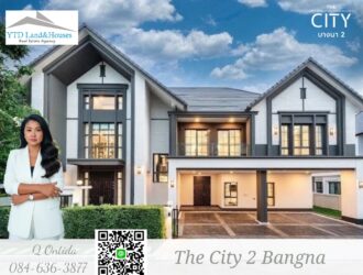 For Rent ​​​​The City 2 Bangna with a private pool