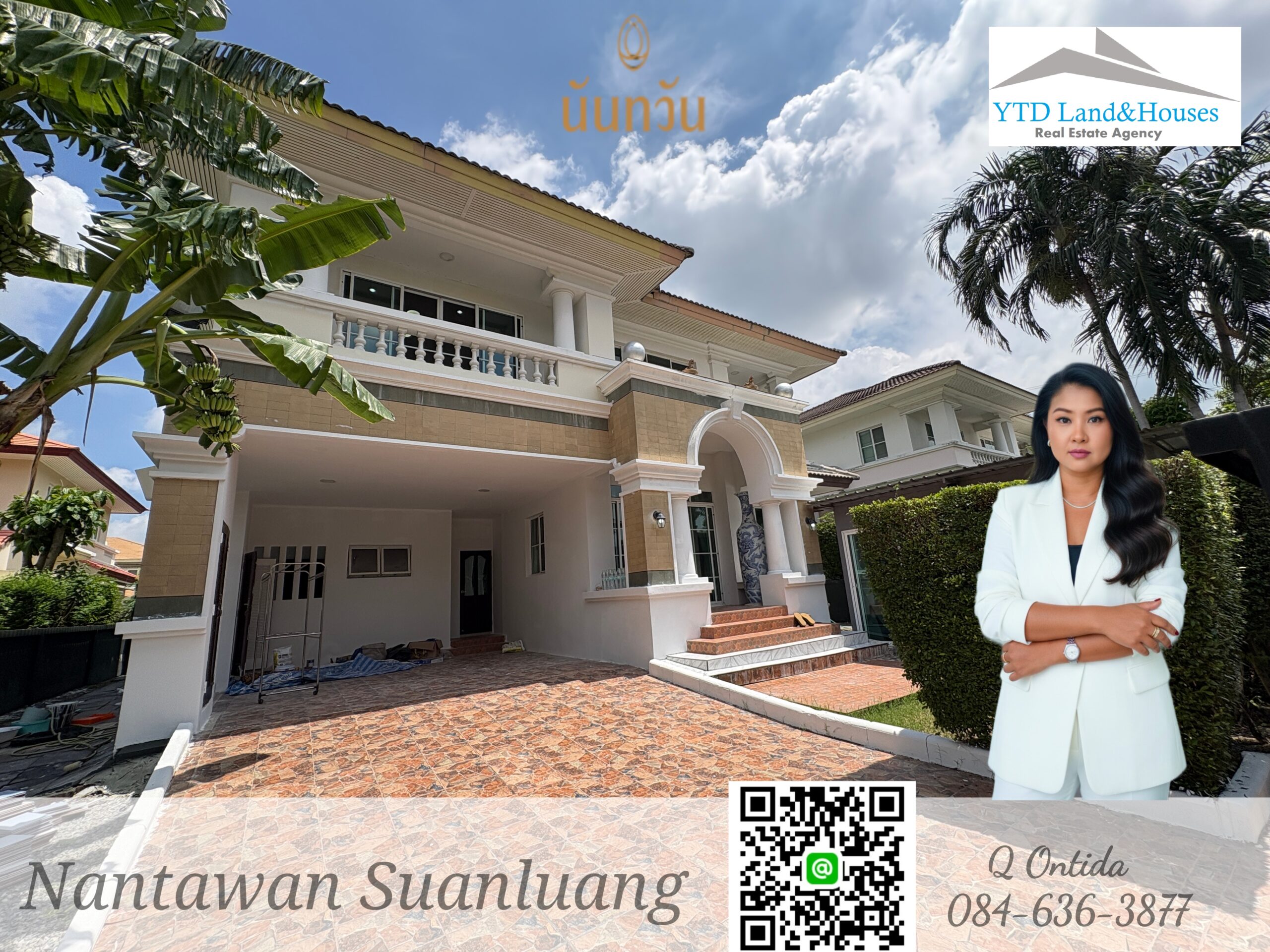 For Rent Nantawan Suanluang Rama 9 45,000 Baht/month (Fully furnished)
