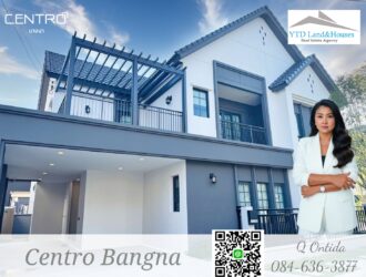 House for rent CENTRO Bangna Phase 2 | Premium Corner House near MEGA BANGNA